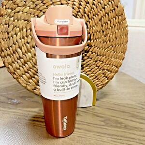 30oz Owala FreeSip Sway Metallic Rose Gold NWT! Special Edition Limited Release